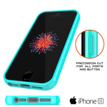 Cargar imagen en el visor de la galería, iPhone SE/5S/5 Case Punkcase® LUCID 2.0 Teal Series w/ PUNK SHIELD Screen Protector | Ultra Fit (Color in image: pink)
