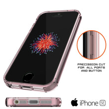 Cargar imagen en el visor de la galería, iPhone SE/5S/5 Case Punkcase® LUCID 2.0 Crystal Pink Series w/ PUNK SHIELD Screen Protector | Ultra Fit (Color in image: pink)
