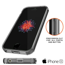 Cargar imagen en el visor de la galería, iPhone SE/5S/5 Case Punkcase® LUCID 2.0 Crystal Black Series w/ PUNK SHIELD Screen Protector | Ultra Fit (Color in image: pink)
