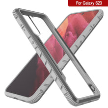 Cargar imagen en el visor de la galería, Funda Punkcase S23 Armor Stealth Protectora de Grado Militar con Cobertura Multicapa [Gris]
