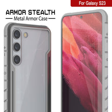 Cargar imagen en el visor de la galería, Funda Punkcase S23 Armor Stealth Protectora de Grado Militar con Cobertura Multicapa [Gris]
