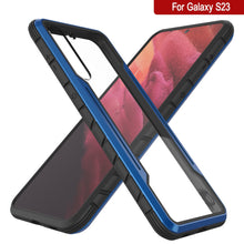 Cargar imagen en el visor de la galería, Punkcase S23 Armor Stealth Case es una cubierta protectora de grado militar con múltiples capas en color azul marino.
