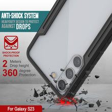 Cargar imagen en el visor de la galería, Punkcase S23 Armor Stealth Funda Protectora de Grado Militar de Capa Múltiple [Negra]
