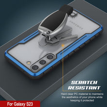 Cargar imagen en el visor de la galería, Punkcase S23 Armor Stealth Case es una cubierta protectora de grado militar con múltiples capas en color azul marino.
