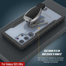 Cargar imagen en el visor de la galería, Estuche protector Punkcase S23 Ultra Armor Stealth de grado militar con múltiples capas [Negro]
