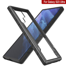 Cargar imagen en el visor de la galería, Funda Punkcase S23 Ultra Armor Stealth de Protección de Grado Militar con Múltiples Capas [Gris-Negro]
