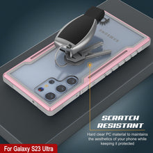 Cargar imagen en el visor de la galería, Carcasa protectora de grado militar Punkcase S23 Ultra Armor Stealth Case Multicapa [Rose-Gold].

