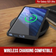 Cargar imagen en el visor de la galería, Funda Punkcase S23 Ultra Armor Stealth, protección de grado militar con cobertura multicapa [Rojo]
