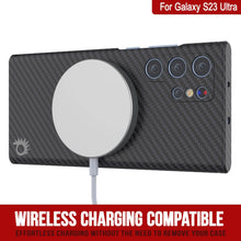 Cargar imagen en el visor de la galería, Funda ultra delgada y ligera de fibra de carbono Punkcase S23 [Serie AramidShield] Kevlar
