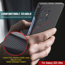 Cargar imagen en el visor de la galería, Funda ultra delgada y ligera de fibra de carbono Punkcase S23 [Serie AramidShield] Kevlar
