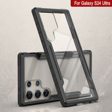 Cargar imagen en el visor de la galería, Estuche Punkcase S24 Ultra Armor Stealth Case: Cubierta protectora multicapa resistente de grado militar [Negro]
