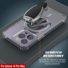 Load image into Gallery viewer, Funda de carga inalámbrica magnética Punkcase iPhone 14 Pro Max [Serie ClearMag].
