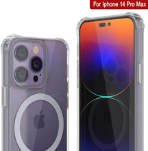 Load image into Gallery viewer, Funda de carga inalámbrica magnética Punkcase iPhone 14 Pro Max [Serie ClearMag].
