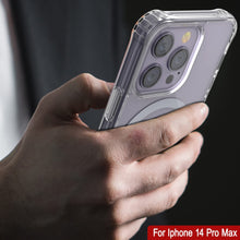 Load image into Gallery viewer, Funda de carga inalámbrica magnética Punkcase iPhone 14 Pro Max [Serie ClearMag].
