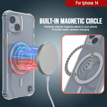 Load image into Gallery viewer, Punkcase iPhone 15 Funda de Carga Inalámbrica Magnética [Serie ClearMag]
