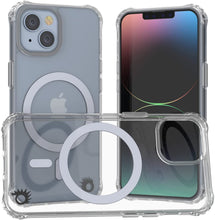 Load image into Gallery viewer, Punkcase iPhone 15 Funda de Carga Inalámbrica Magnética [Serie ClearMag]
