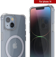 Load image into Gallery viewer, Punkcase iPhone 15 Funda de Carga Inalámbrica Magnética [Serie ClearMag]
