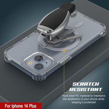 Load image into Gallery viewer, Funda de carga inalámbrica magnética Punkcase iPhone 14 Plus [Serie ClearMag].
