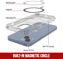 Load image into Gallery viewer, Funda de carga inalámbrica magnética Punkcase iPhone 14 Plus [Serie ClearMag].
