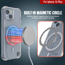 Load image into Gallery viewer, Funda de carga inalámbrica magnética Punkcase iPhone 14 Plus [Serie ClearMag].
