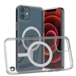 Funda de Carga Inalámbrica Magnética Punkcase iPhone 12 [Serie ClearMag]