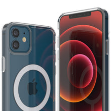 Cargar imagen en el visor de la galería, Funda de carga inalámbrica magnética Punkcase para iPhone 12 Mini [Serie ClearMag]
