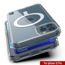 Cargar imagen en el visor de la galería, Funda de carga inalámbrica magnética para iPhone 12 Pro Punkcase [Serie ClearMag]
