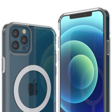 Cargar imagen en el visor de la galería, Funda de carga inalámbrica magnética para iPhone 12 Pro Punkcase [Serie ClearMag]
