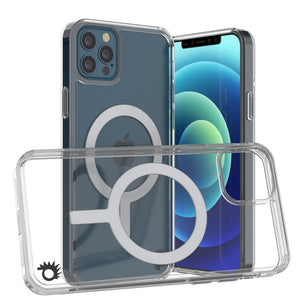 Funda de carga inalámbrica magnética para iPhone 12 Pro Punkcase [Serie ClearMag]