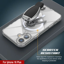 Load image into Gallery viewer, Estuche de carga inalámbrica magnética Punkcase para iPhone 16 Plus [Serie ClearMag] [Transparente]
