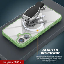 Load image into Gallery viewer, Estuche de carga inalámbrica magnética Punkcase para iPhone 16 Plus [Serie ClearMag] [Verde]
