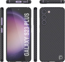 Load image into Gallery viewer, Funda de carbono Punkcase S23+ Plus [Serie AramidShield] ultra delgada y liviana de Kevlar
