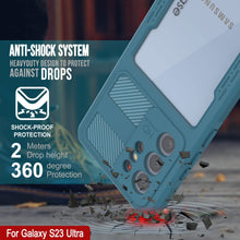 Cargar imagen en el visor de la galería, Funda impermeable Galaxy S23 Ultra [Serie Alpine 2.0] [Ajuste fino] [Certificación IP68] [Resistente a golpes] [Azul]
