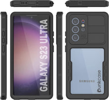 Cargar imagen en el visor de la galería, Funda impermeable Galaxy S23 Ultra [Serie Alpine 2.0] [Ajuste delgado] [Certificado IP68] [Resistente a los golpes] [Negro].
