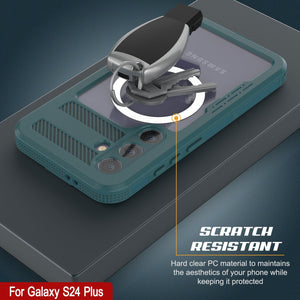 Funda impermeable Galaxy S24+ Plus [Serie Alpine 2.0] [Ajuste Delgado] [Certificación IP68] [Resistente a los golpes] [Azul]
