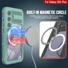 Cargar imagen en el visor de la galería, Funda impermeable Galaxy S24+ Plus [Serie Alpine 2.0] [Ajuste delgado] [Certificada IP68] [Resistente a golpes] [Turquesa]
