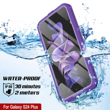 Cargar imagen en el visor de la galería, Funda a prueba de agua Galaxy S24+ Plus [Serie Alpine 2.0] [Ajuste delgado] [Certificado IP68] [Resistente a los golpes] [Morado]
