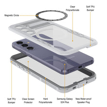 Cargar imagen en el visor de la galería, Funda impermeable Galaxy S24+ Plus [Serie Alpine 2.0] [Ajuste Delgado] [Certificación IP68] [Resistente a los golpes] [Blanca]
