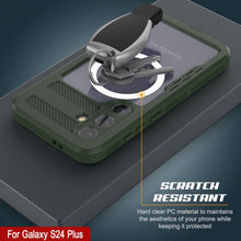 Cargar imagen en el visor de la galería, Carcasa impermeable Galaxy S24+ Plus [serie Alpine 2.0] [ajuste delgado] [certificación IP68] [a prueba de golpes] [verde claro]
