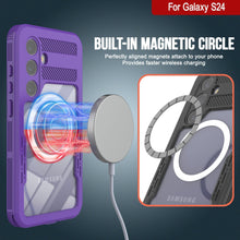 Load image into Gallery viewer, Funda impermeable Galaxy S24 Ultra [Serie Alpine 2.0] [Ajuste Delgado] [Certificación IP68] [Resistente a Golpes] [Morado]
