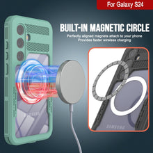 Load image into Gallery viewer, Funda impermeable Galaxy S24 Ultra [Serie Alpine 2.0] [Ajuste delgado] [Certificado IP68] [Resistente a los golpes] [Verde azulado]
