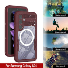 Load image into Gallery viewer, Funda impermeable Galaxy S24 Ultra [Serie Alpine 2.0] [Ajuste delgado] [Certificación IP68] [A prueba de golpes] [Color rosa]
