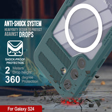 Load image into Gallery viewer, Funda impermeable Galaxy S24 Ultra [Serie Alpine 2.0] [Ajuste delgado] [Certificación IP68] [A prueba de golpes] [Azul]

