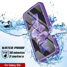 Load image into Gallery viewer, Funda impermeable Galaxy S24 Ultra [Serie Alpine 2.0] [Ajuste Delgado] [Certificación IP68] [Resistente a Golpes] [Morado]

