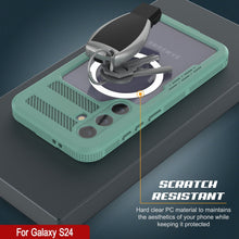 Load image into Gallery viewer, Funda impermeable Galaxy S24 Ultra [Serie Alpine 2.0] [Ajuste delgado] [Certificado IP68] [Resistente a los golpes] [Verde azulado]
