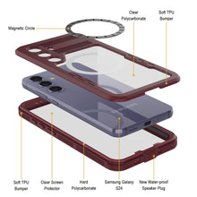 Load image into Gallery viewer, Funda impermeable Galaxy S24 Ultra [Serie Alpine 2.0] [Ajuste delgado] [Certificación IP68] [A prueba de golpes] [Color rosa]
