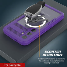 Load image into Gallery viewer, Funda impermeable Galaxy S24 Ultra [Serie Alpine 2.0] [Ajuste Delgado] [Certificación IP68] [Resistente a Golpes] [Morado]

