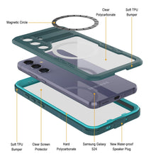 Load image into Gallery viewer, Funda impermeable Galaxy S24 Ultra [Serie Alpine 2.0] [Ajuste delgado] [Certificación IP68] [A prueba de golpes] [Azul]
