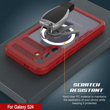 Load image into Gallery viewer, Funda Impermeable Galaxy S24 Ultra [Serie Alpine 2.0] [Ajuste Delgado] [Certificado IP68] [A prueba de golpes] [Rojo]
