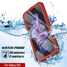 Load image into Gallery viewer, Funda Impermeable Galaxy S24 Ultra [Serie Alpine 2.0] [Ajuste Delgado] [Certificado IP68] [A prueba de golpes] [Rojo]
